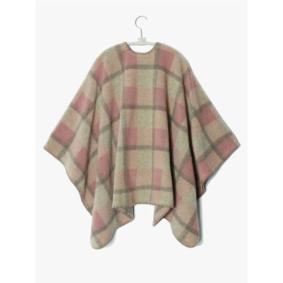 NEW XIRENA wynter poncho in mink rose - Picture 2 of 3